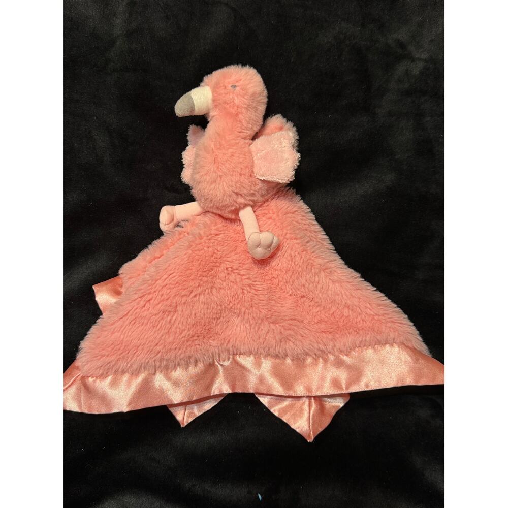 Cloud Island Pink Flamingo Super Soft Baby Security Blanket Lovey Lovie